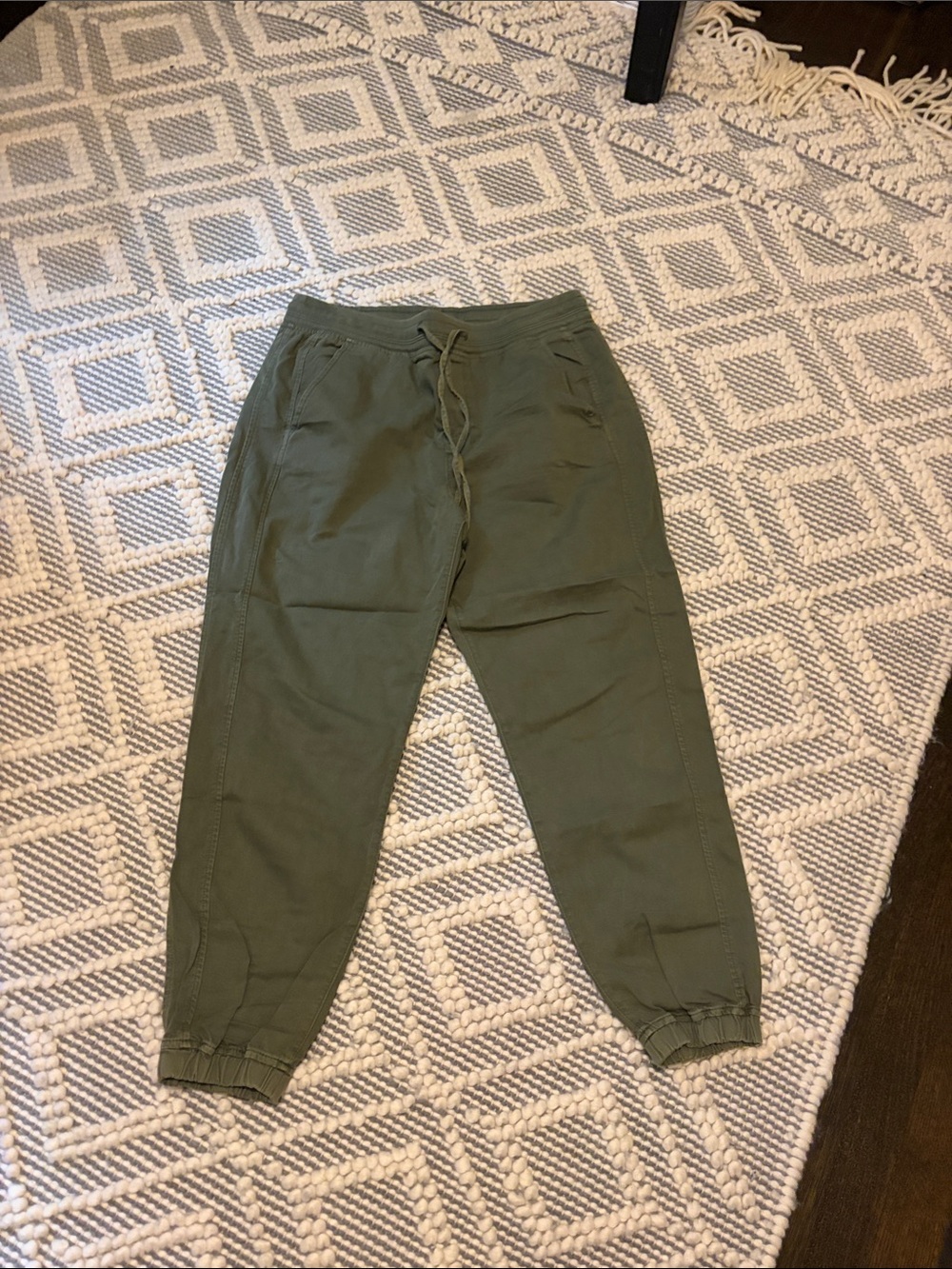 GAP Olive Green Women’s Jogger Sweatpants with Drawstring